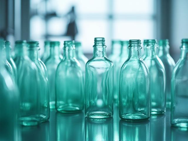 Inside De Glasmeester glass bottle production facility